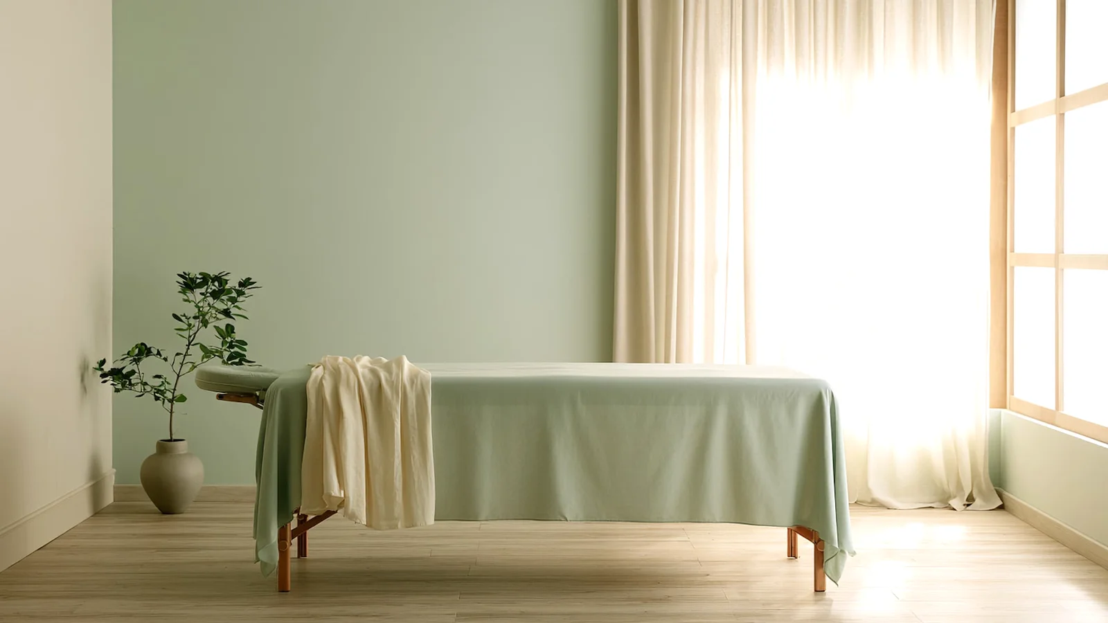 Massage therapy at test provider's Massage