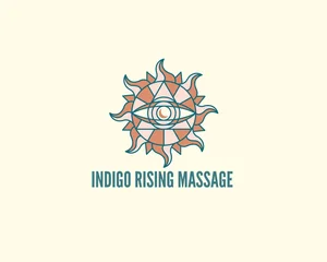 Indigo Rising Massage logo